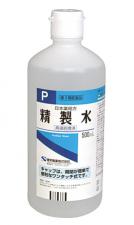 【第3類医薬品】精製水P(ワンタッチ式キャップ) 500mL ×20本